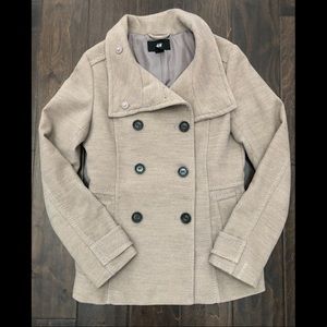 H&M Tan Peacoat